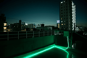 屋上LEDチューブライト