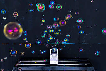 シャボン玉マシーン